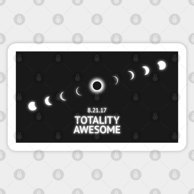 Solar Eclipse Totality Awesome Sticker by creativecurly